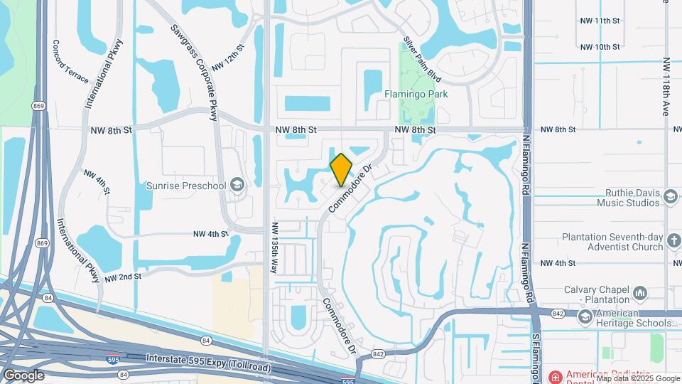 13428 NW 5th Ct Map and Location Details