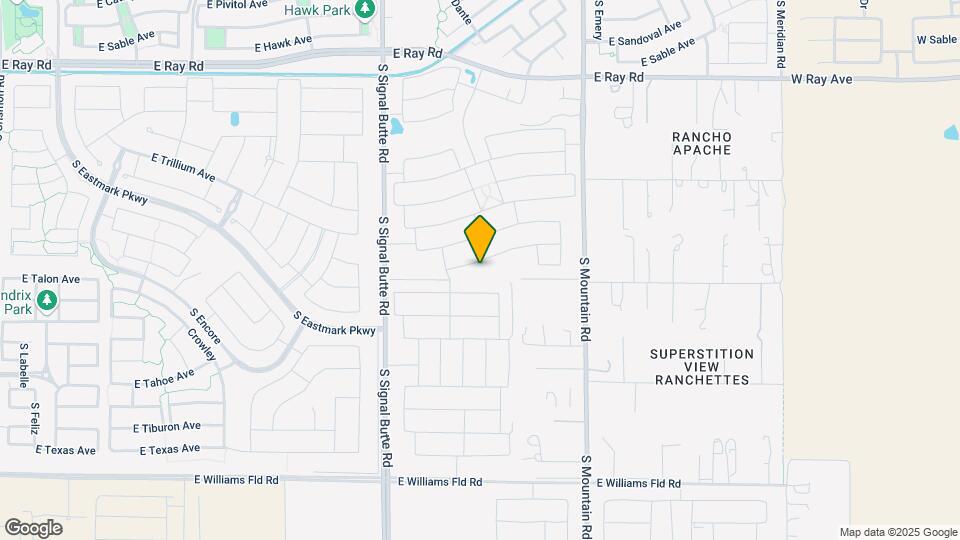 10953 E Tupelo Ave Map and Location Details