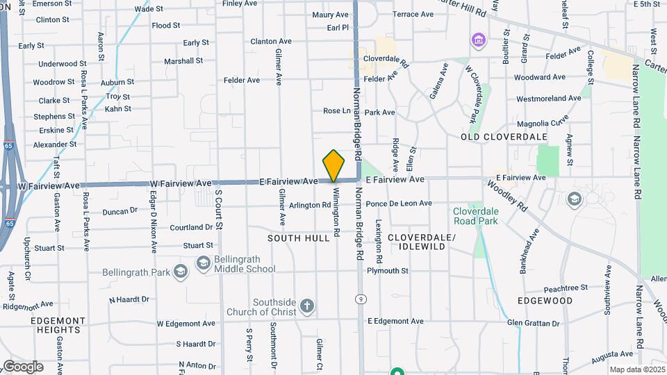 340 E Fairview Ave Map and Location Details