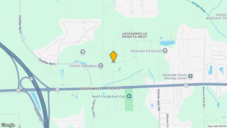 10280 Magnolia Hills Dr Mapa y Detalles de la Ubicación