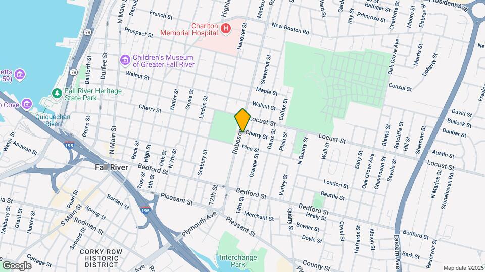 243 Robeson St Map and Location Details