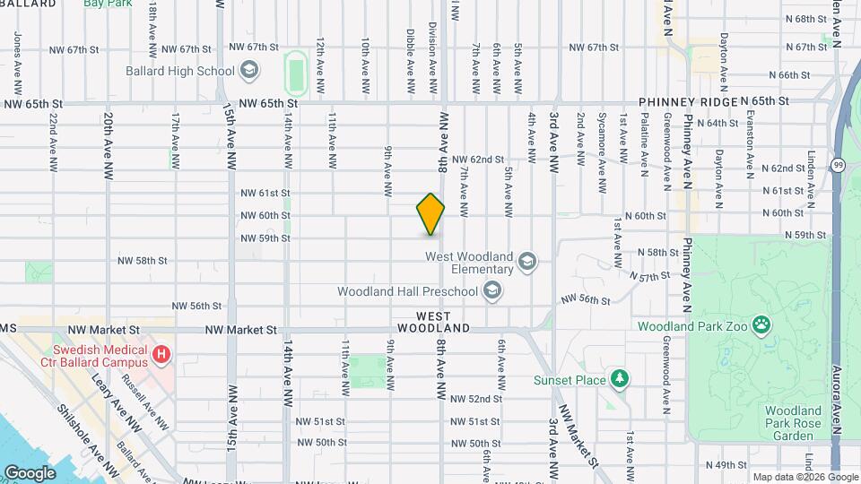 809 NW 59th St Map and Location Details