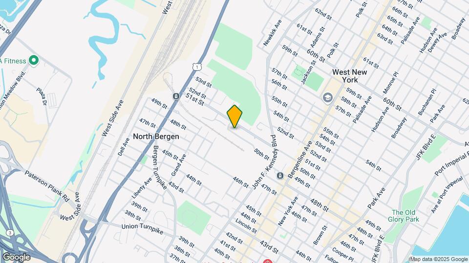 1222 50th St Map and Location Details