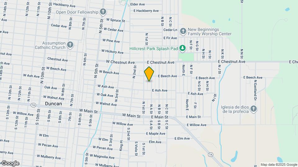 311 N A St Map and Location Details