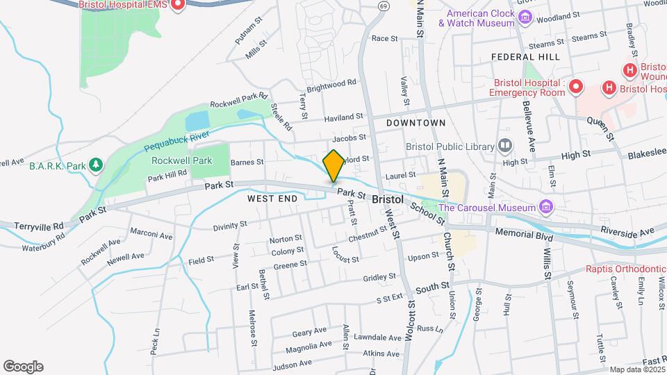 72 Park St Map and Location Details