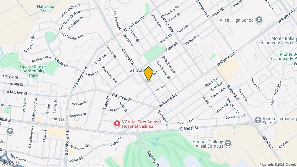 101 Midway Ave Map and Location Details