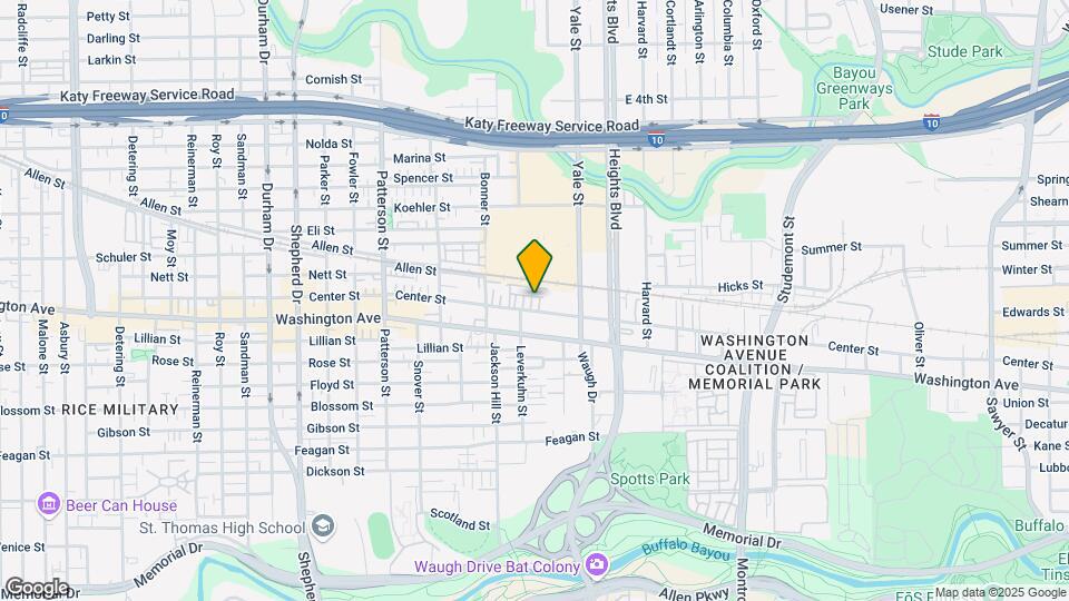 3834 Center St Map and Location Details