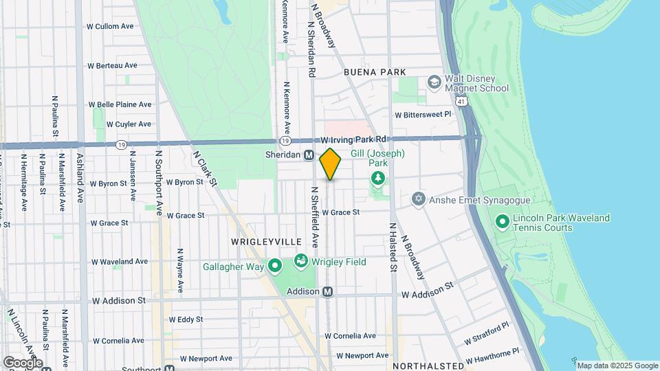 3834-3842 N Wilton Ave Mapa y Detalles de la Ubicación