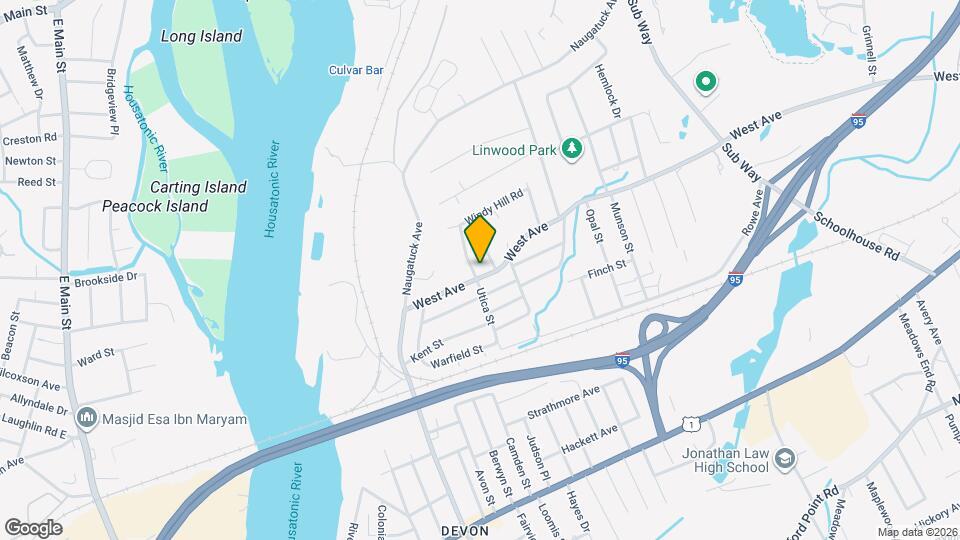 78 West Ave Map and Location Details