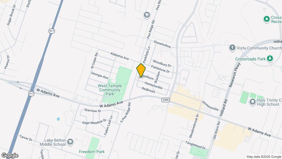 8108 Honeysuckle Map and Location Details