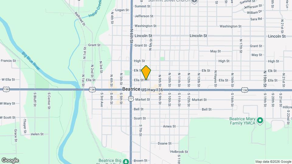 715 Ella St Map and Location Details