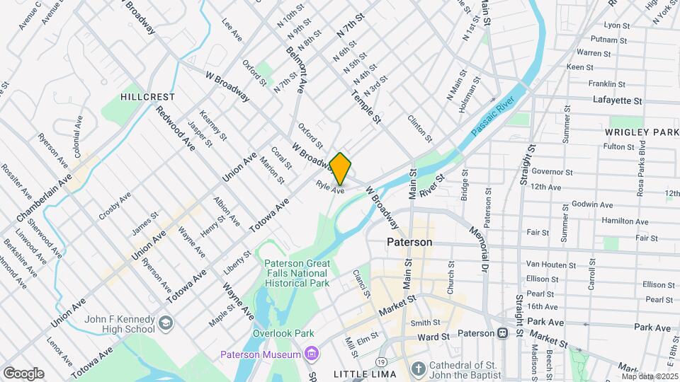 45 Ryle Ave Map and Location Details