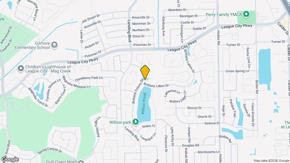 2516 Brittany Lakes Dr Map and Location Details