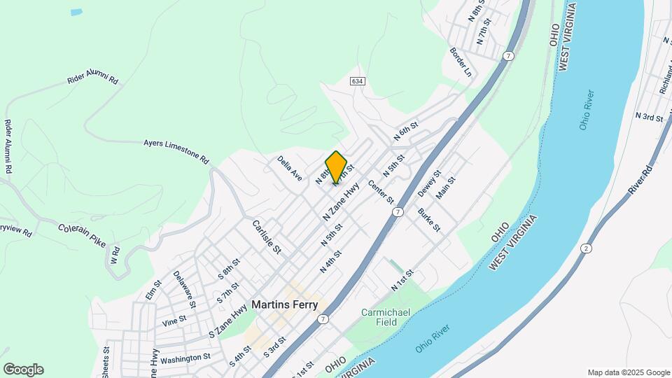 410 N 7th St Map and Location Details