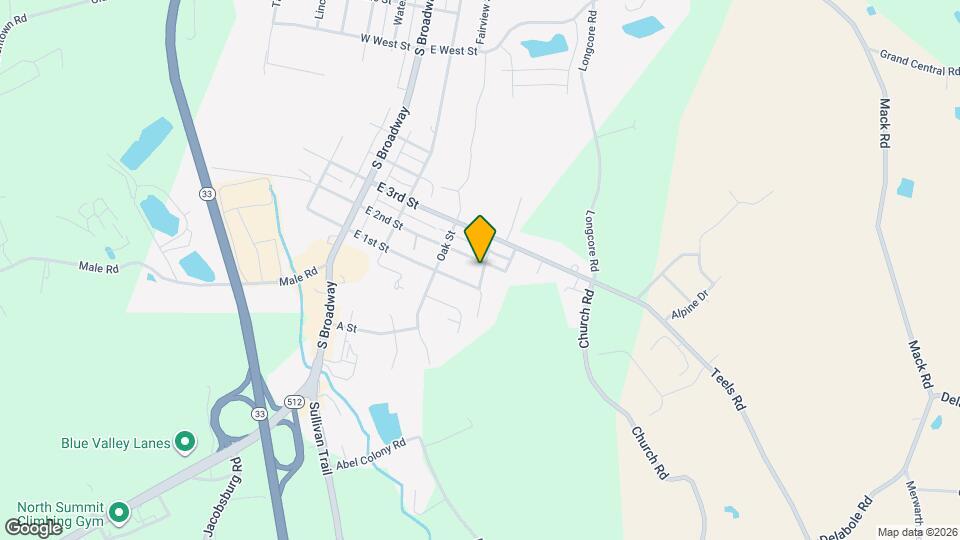 257 E 2nd St Map and Location Details