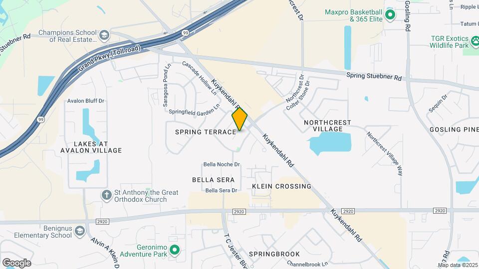 6619 Lindale Manor Ct Map and Location Details