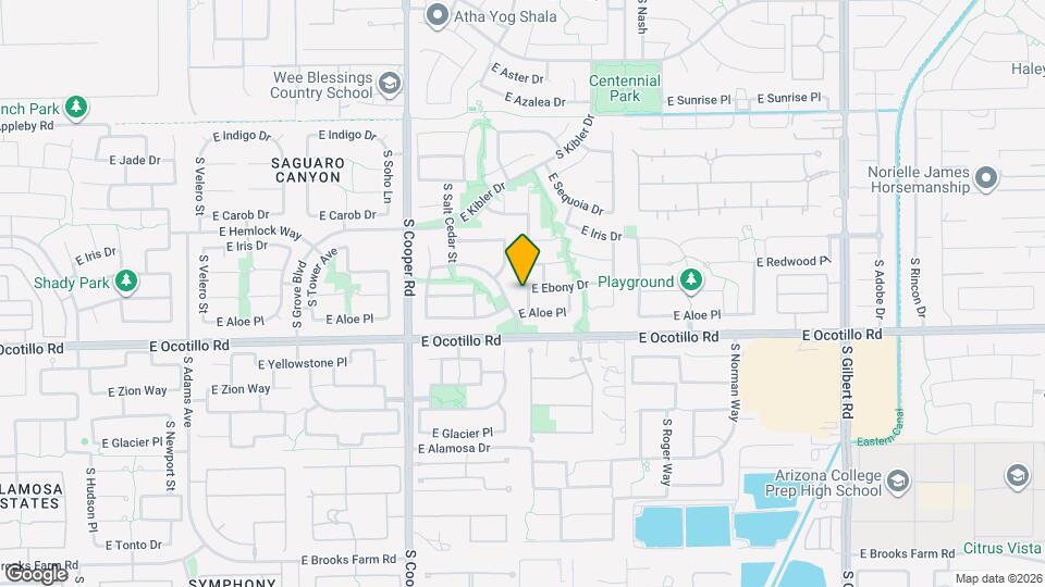 3860 S Ashley Dr Mapa y Detalles de la Ubicación