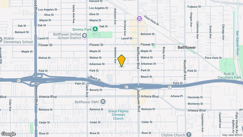 9625 Park St Mapa y Detalles de la Ubicación