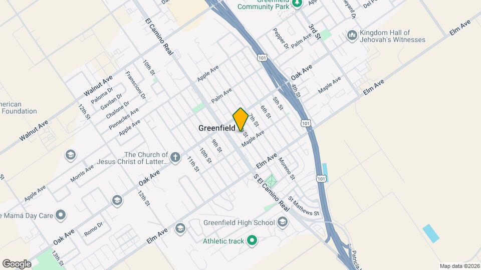 109 8th St Mapa y Detalles de la Ubicación