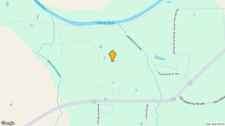 22 Valley Creek Dr SW Map and Location Details