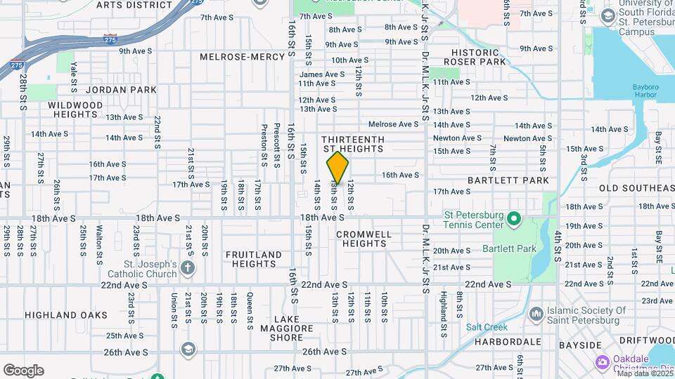 1616 13th St S Map and Location Details