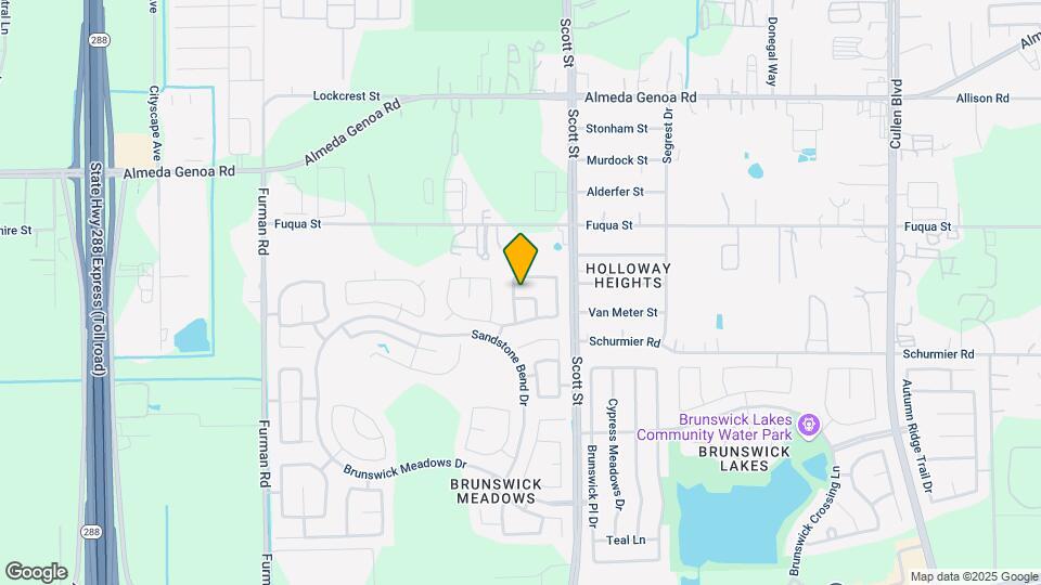 3307 Crestford Cliff Ln Map and Location Details