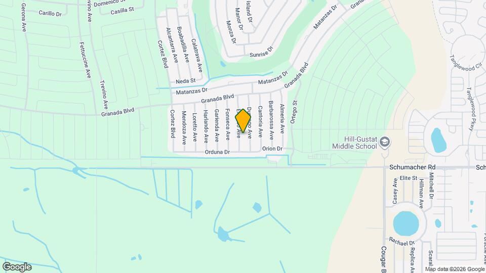 3830 El Rado Ave Map and Location Details