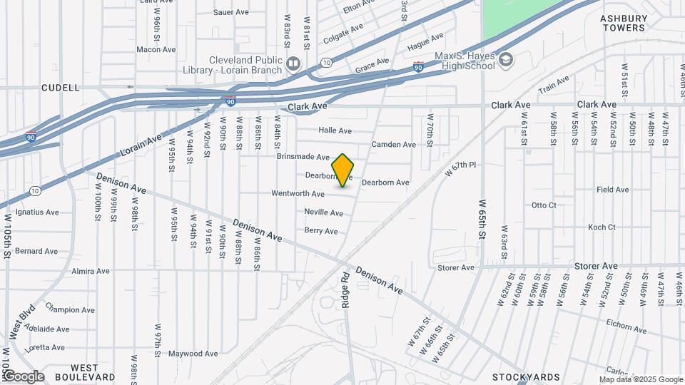 7410 Wentworth Ave Map and Location Details