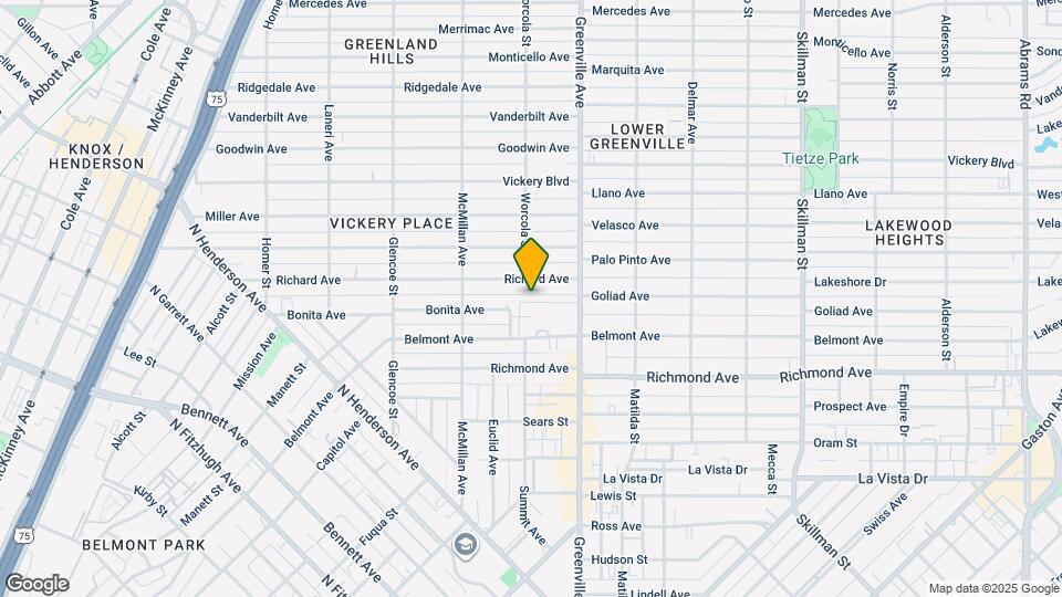 5613 Belmont Ave Map and Location Details