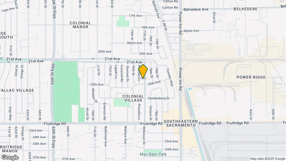 5000 Bradford Dr Map and Location Details