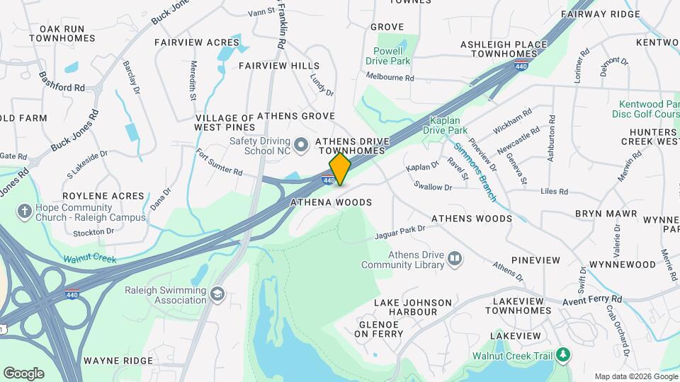 5540 Kaplan Dr, Unit B Mapa y Detalles de la Ubicación