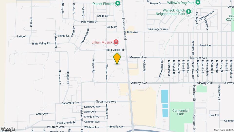 3601 Stockton Hill Rd Map and Location Details