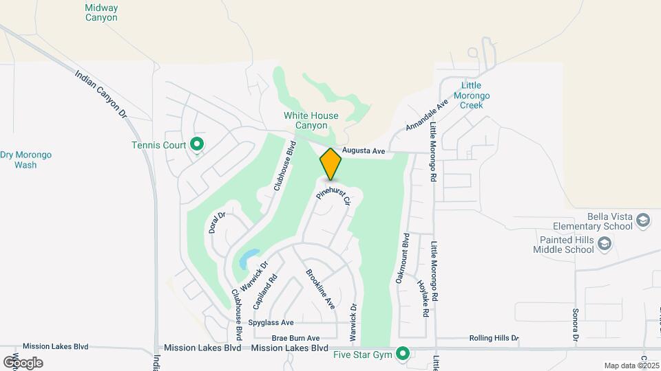64610 Pinehurst Cir Map and Location Details