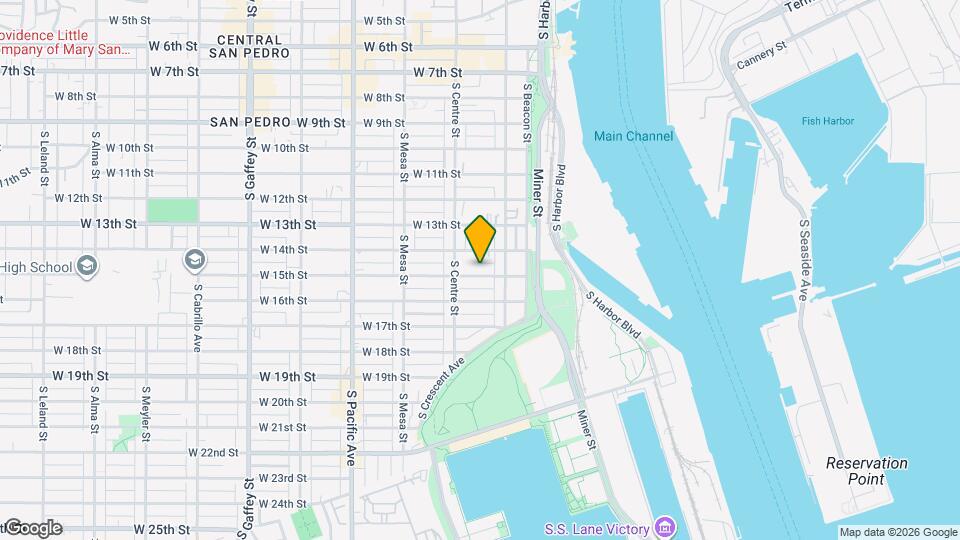 252 W 15th St Map and Location Details