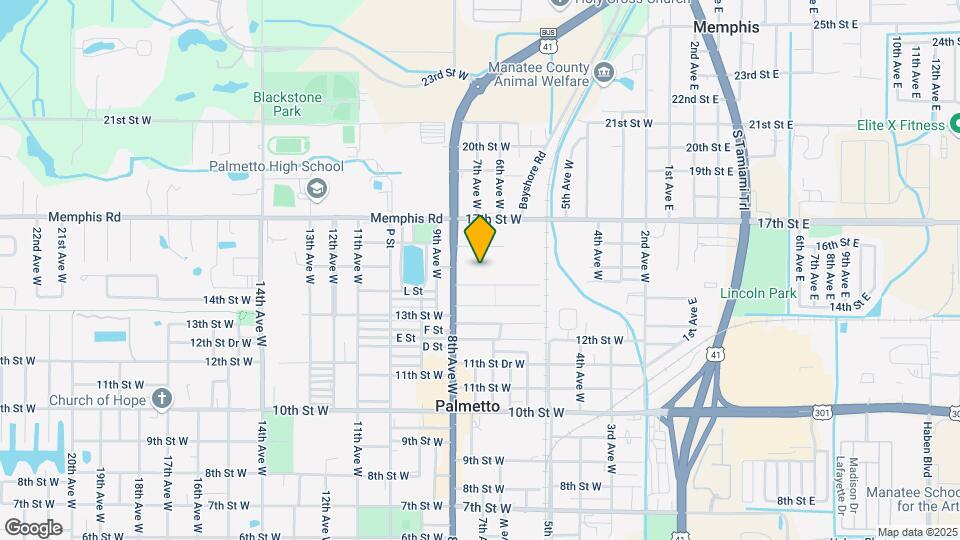 Palmetto Rentals Map and Location Details