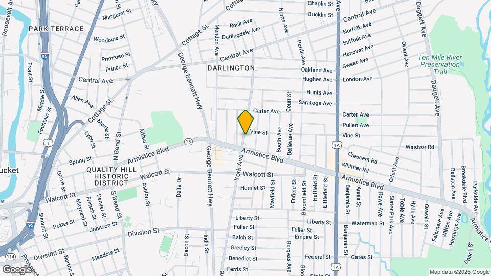 889 York Ave Mapa y Detalles de la Ubicación