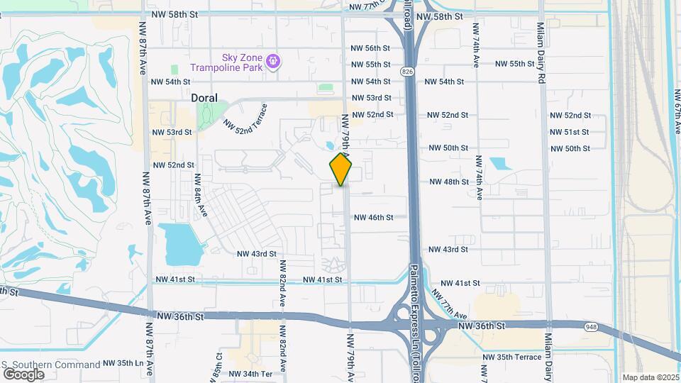 4600 NW 79th Ave Map and Location Details