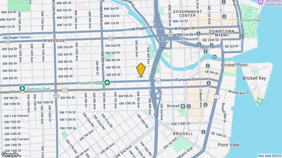 461 SW 7th St Map and Location Details