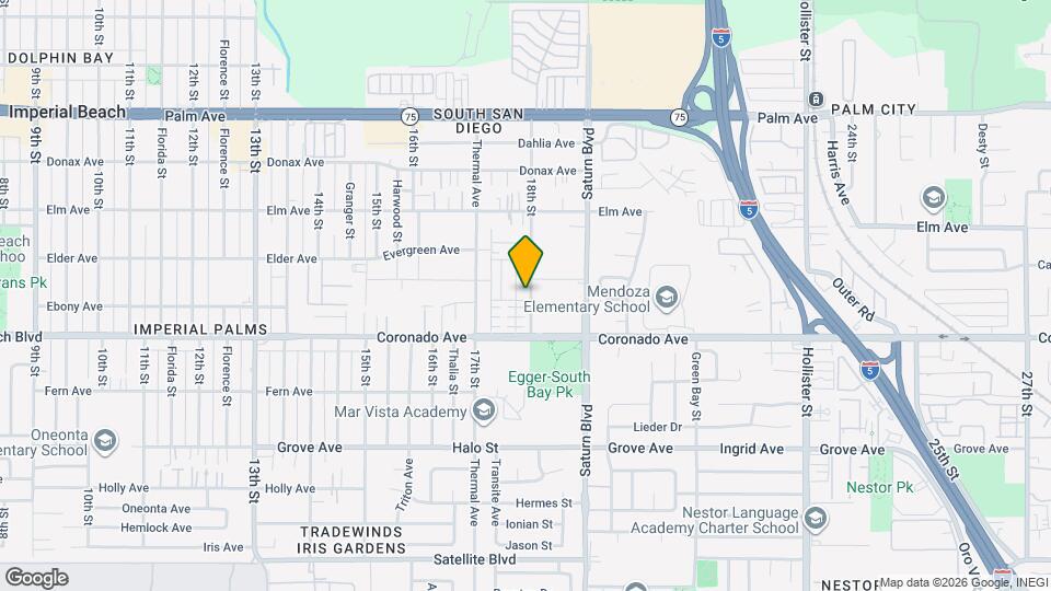 1028 18th St Map and Location Details