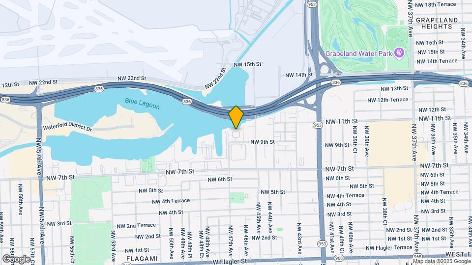 4685 NW 9th St Map and Location Details