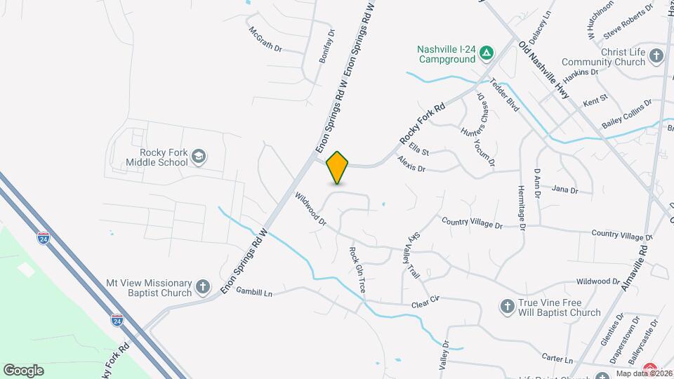 1517 Gambill Wood Dr Map and Location Details