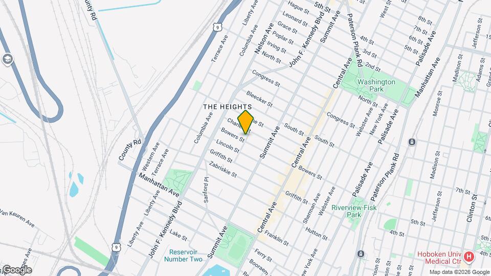 218 Bowers St Map and Location Details