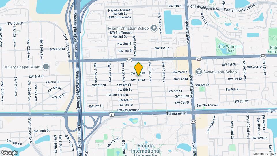 11137 sw 3rd st Map and Location Details