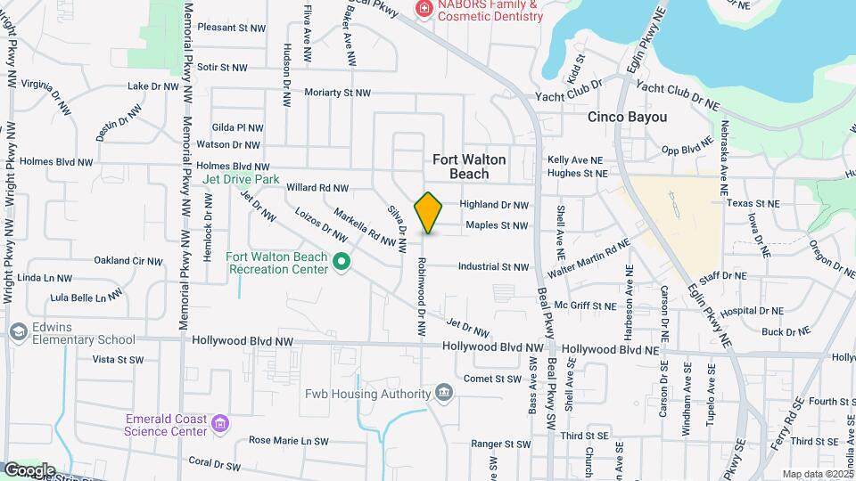Sand Pebbles Apartments Map and Location Details