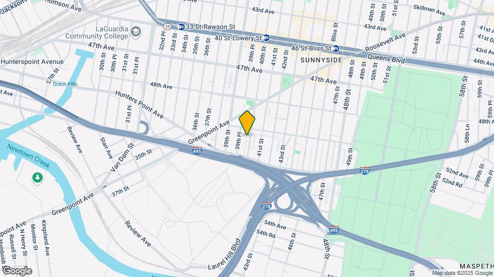 50-22 40th St Map and Location Details