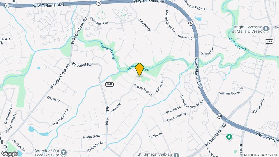 5936 Briggs Dr Map and Location Details