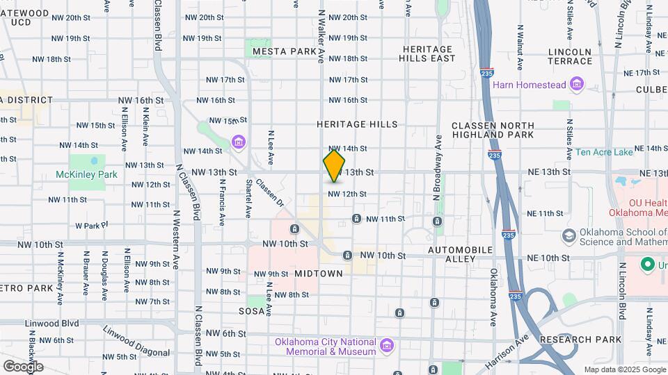 Claremont Apartments Mapa y Detalles de la Ubicación