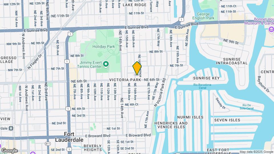 608 NE 16th Ave Mapa y Detalles de la Ubicación