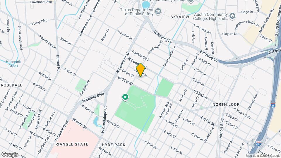 502 Zennia St Map and Location Details