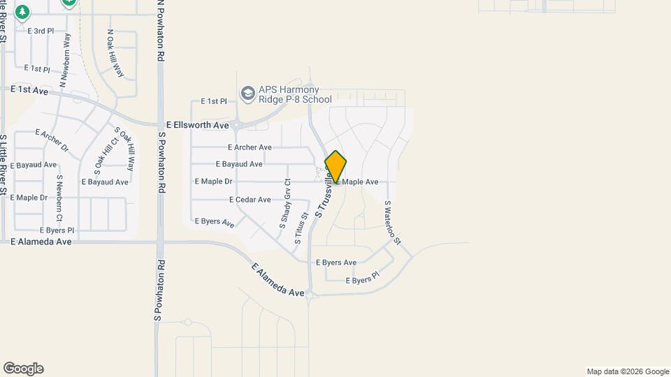 27470 E Maple Ave Map and Location Details